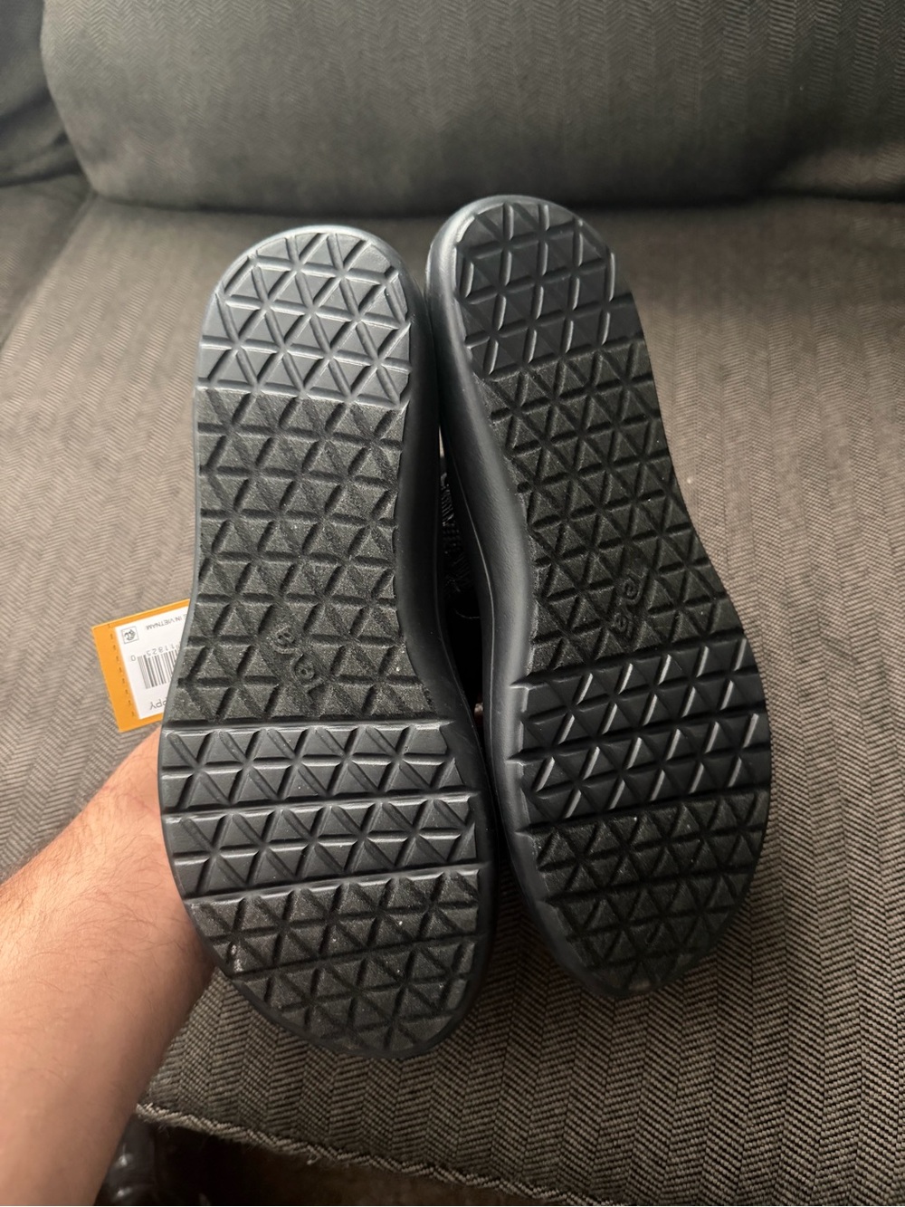 Teva Women's Black and Gray Strappy Woven Sandals - Picture 5 of 5